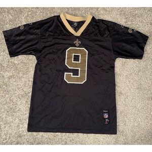 Reebok Drew Brees #9 New Orleans Saints Jersey Youth XL NFL Team Apparel